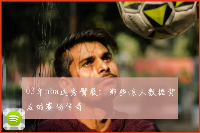 03年nba选秀臂展：那些惊人数据背后的赛场传奇